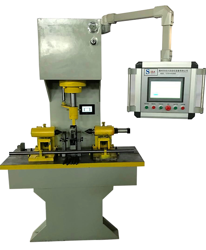 产品案例：10吨双顶针校直机